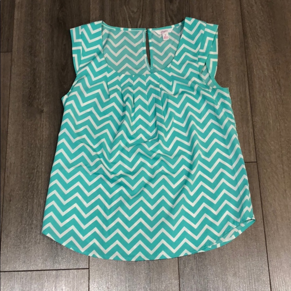 Chevron blouse